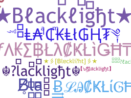 Smeknamn - Blacklight