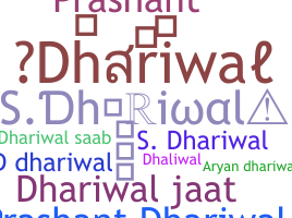 Smeknamn - Dhariwal