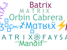 Smeknamn - Matrix