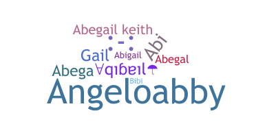 Smeknamn - Abegail