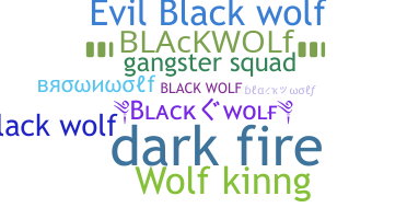 Smeknamn - Blackwolf
