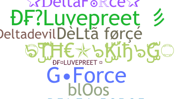 Smeknamn - DeltaForce
