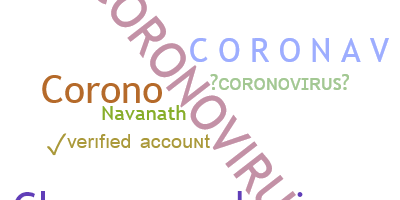 Smeknamn - Coronovirus