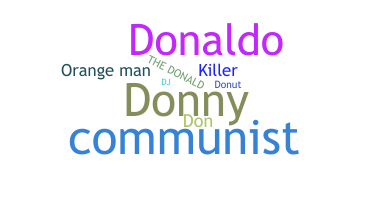 Smeknamn - Donald