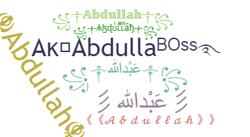 Smeknamn - Abdullah