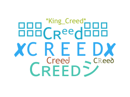 Smeknamn - Creed