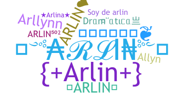 Smeknamn - Arlin
