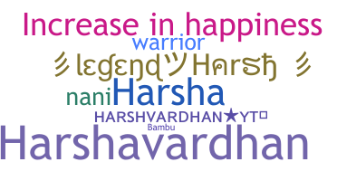 Smeknamn - Harshvardhan