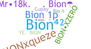 Smeknamn - Bion