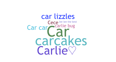Smeknamn - Carlie