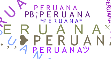 Smeknamn - peruana