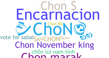 Smeknamn - Chon