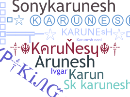 Smeknamn - Karunesh