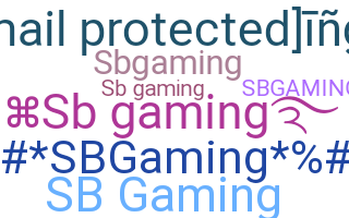 Smeknamn - SBGaming