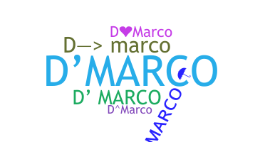 Smeknamn - Dmarco