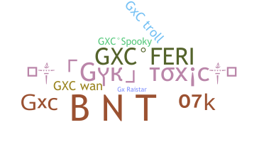 Smeknamn - GXC