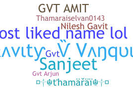 Smeknamn - GVT
