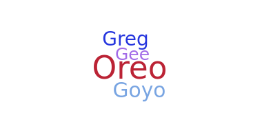 Smeknamn - Gregorio