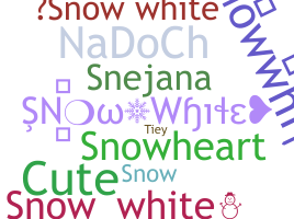 Smeknamn - Snowwhite
