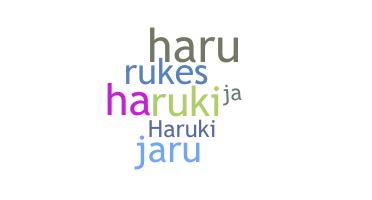 Smeknamn - Haruki