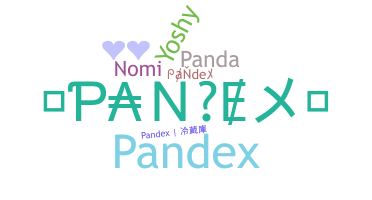 Smeknamn - pandex