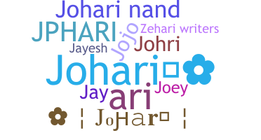 Smeknamn - Johari