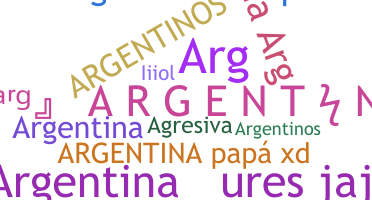 Smeknamn - argentinos