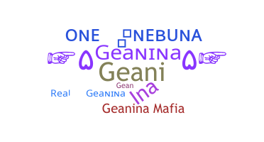 Smeknamn - Geanina