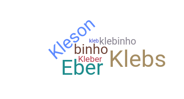 Smeknamn - Kleber