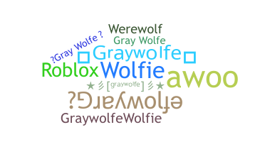 Smeknamn - graywolfe
