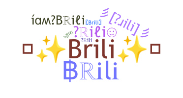 Smeknamn - Brili