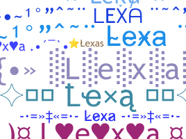 Smeknamn - lexa15lexa
