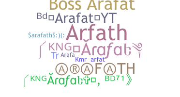 Smeknamn - Arafath