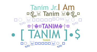 Smeknamn - Tanim