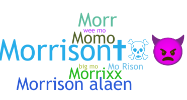 Smeknamn - Morrison