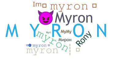 Smeknamn - Myron