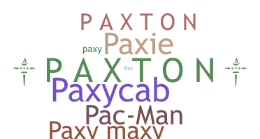 Smeknamn - Paxton
