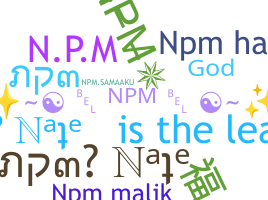 Smeknamn - NPM