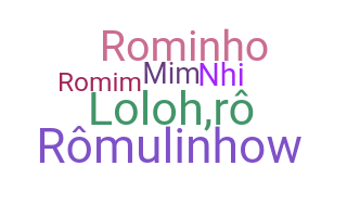 Smeknamn - Romulo