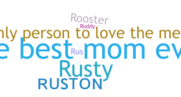 Smeknamn - Ruston
