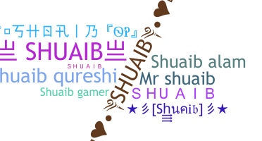 Smeknamn - Shuaib