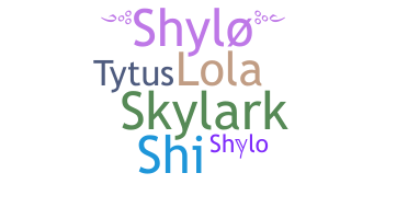 Smeknamn - Shylo