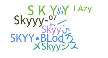 Smeknamn - Skyy