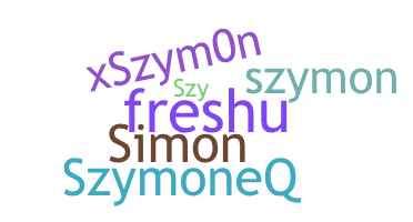 Smeknamn - Szymon