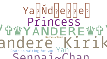 Smeknamn - Yandere
