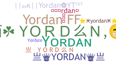Smeknamn - Yordan