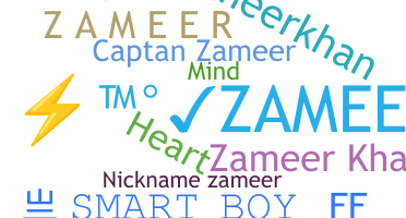 Smeknamn - Zameer