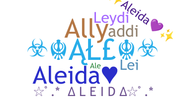 Smeknamn - Aleida