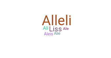Smeknamn - Aleli