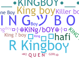 Smeknamn - kingboy